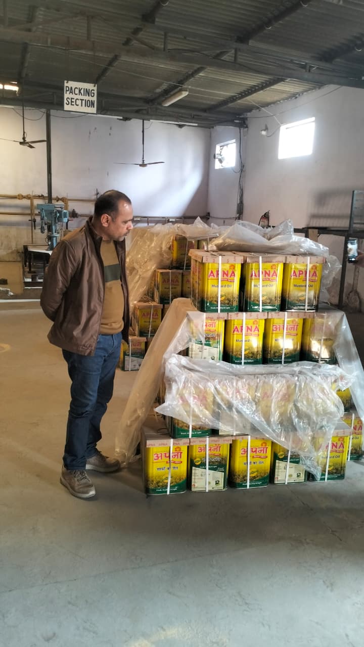 होली के पर्व के दृष्टिगत खाद्य सुरक्षा एवं औषधि प्रशासन, विभाग द्वारा चलाया गया अभियान