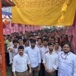 शीतला माता के मेले में स्वयंसेवकों ने किया सेवा कार्य