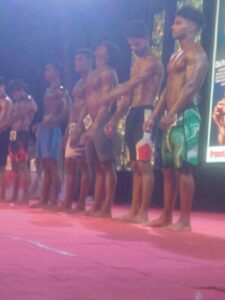 जिला कृषि, औद्योगिक एव सांस्कृतिक प्रदर्शनी में बॉडी बिल्डिंग का आयोजन