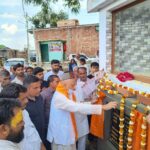 त्यौर बुजुर्ग संपर्क मार्ग सहित सीसी रोड का लोकार्पण