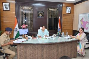 जनपद स्तरीय रिव्यू कमैटी की बैठक आयोजित