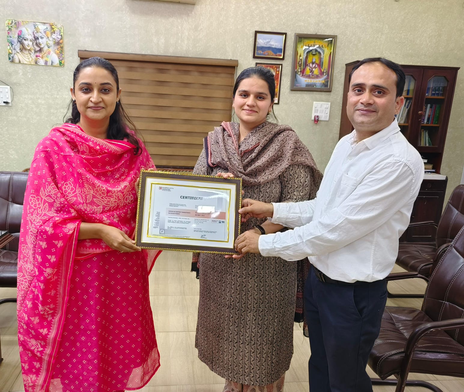 आइएसओ प्रमाण पत्र पाने वाली प्रदेश की पहली कलक्ट्रेट बुलंदशहर