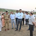 नवनिर्मित गंगा एक्सप्रेस वे के लोकार्पण कार्यक्रम के दृष्टिगत जिलाधिकारी एवं एसएसपी ने लिया तैयारियों का जायजा