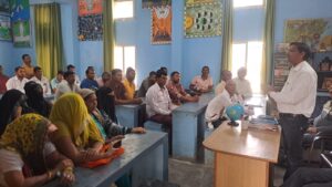 पब्लिक इंटर कॉलेज में सत्र की प्रथम अभिभावक बैठक का आयोजन