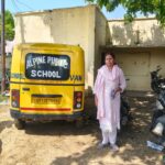 स्कूली वाहनों के विरूद्ध की गई कार्रवाई
