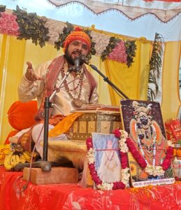 श्री हरिदास चैरिटेबल ट्रस्ट के तत्वाधान में श्रीमद् भागवत कथा का आयोजन
