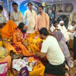 राधा-कृष्ण नाम संकीर्तन सुनकर झूम उठे श्रद्धालु