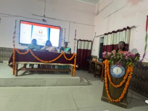 शोध परिषद हिंदी विभाग के तत्वाधान में पूर्व पीएचडी शोध सार प्रस्तुतीकरण कार्यक्रम आयोजित