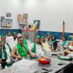 भाकियू महाशक्ति के राष्ट्रीय कार्यालय पर बैठक संपन्न