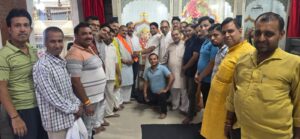 श्री गणेश चतुर्थी महोत्सव समिति खुर्जा की बैठक संपन्न
