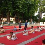 पब्लिक इंटर कालिज में “योग संगम” का आयोजन