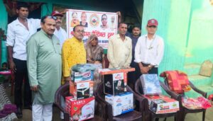 श्री हरिदास चैरिटेबल ट्रस्ट ने गरीब कन्या के विवाह में भेंट किया गृहस्थी का सामान