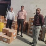 कीटनाशकों की गुणवत्ता सुनिश्चित करने हेतु लखनऊ की टीम द्वारा निरीक्षण एवं नमूना संकलन