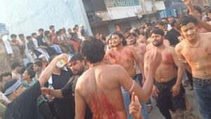 कडी सुरक्षा के बीच निकाला मोहर्रम का जुलूस