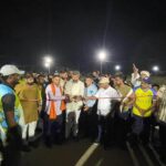 डे-नाइट क्रिकेट टूर्नामेंट का फीता काटकर शुभारंभ