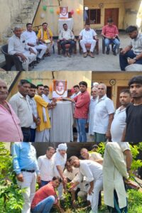 भाजपा कार्यकर्ताओं ने श्यामा प्रसाद मुखर्जी की 125 वीं जयंती पर श्रद्धा सुमन किए अर्पित