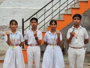 ज़ैनिथ पब्लिक स्कूल में छात्र परिषद् चुनाव 2026-27 सफलतापूर्वक संपन्न