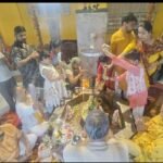श्री नवदुर्गा शक्ति मंदिर में विधि-विधान से श्री नवदुर्गेश्वर महादेव का जलहरी विसर्जन