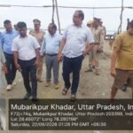 गंगा नदी के जल स्तर में वृद्धि पर अधिकारियों ने किया निरीक्षण