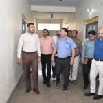 जिलाधिकारी ने किया ईवीएम वेयर हाउस का निरीक्षण