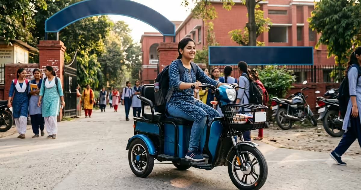दिव्यांग छात्राओं को मिलेगी मुफ्त बैटरी चालित ई-ट्राइसाइकिल