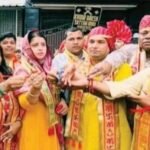 धूमधाम से निकली गई बांके बिहारी के पप्रभात फेरी और भव्य पालकी शोभायात्रा