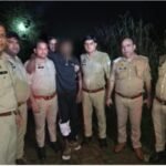 पुलिस व 17 मुकदमों का वांछित कुख्यात बदमाश के बीच मुठभेड