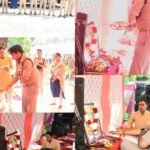 पुलिस लाईन में विश्वकर्मा डे के अवसर पर जिला कप्तान की विधीविधान से पूजा-अर्चना