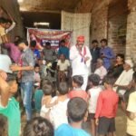 वीआईपी के अतरौली विधानसभा प्रभारी ने कई गांवों में किया जनसंपर्क