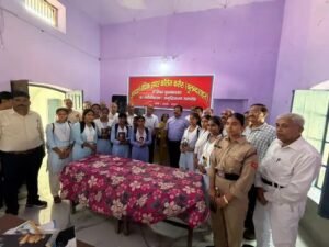 आदर्श वैदिक इंटर कॉलेज करौरा में पुस्तकालय का हुआ कायाकल्प