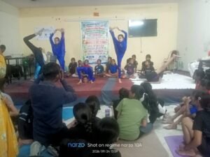 मंडलीय योगासन प्रतियोगिता में छात्रों ने किया नाम रोशन