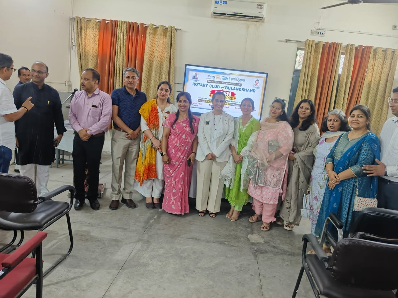 डीएवी में रोटरी क्लब बुलंदशहर ने आयोजित किया POSH Awareness