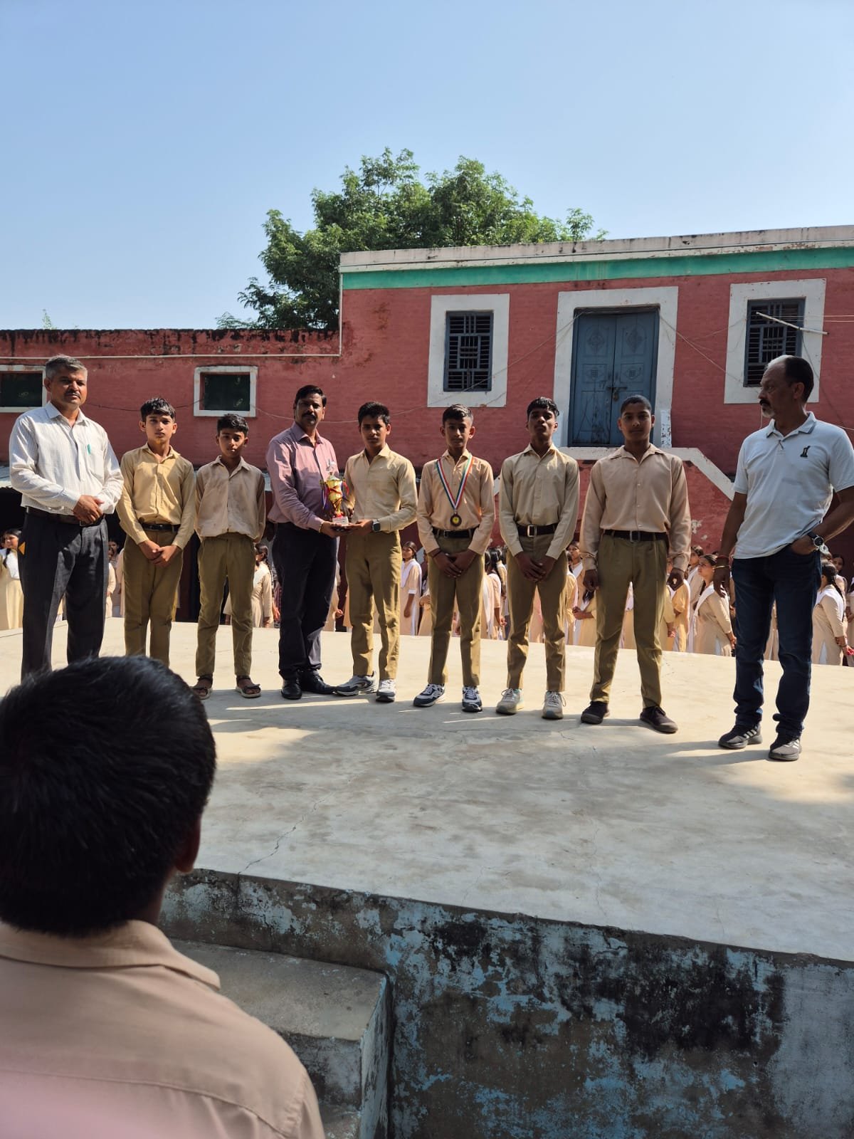 मलखम्भ टीम ने राज्य स्तरीय प्रतियोगता लगातार तीसरी बार तृतीय स्थान प्राप्त कर बनायी जीत की हैट्रिक            