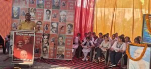 चित्रगुप्त सभा द्वारा प्राचीन शिव मंदिर में श्रद्धापूर्वक मनाई गई गांधी व शास्त्री जयंती