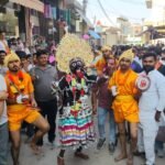 दशहरा पर मां काली की शोभायात्रा