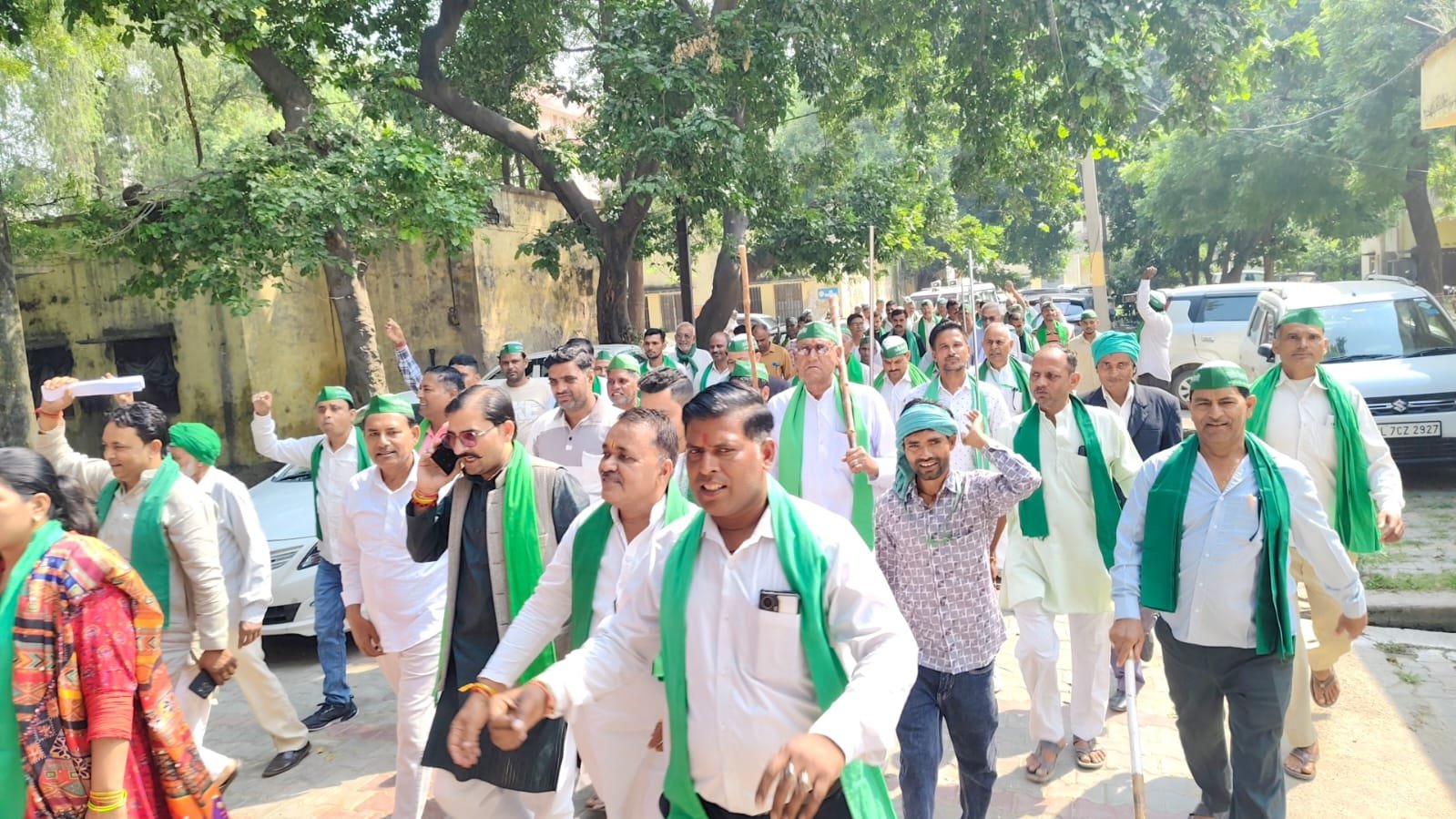 भाकियू महाशक्ति ने नायब तहसीलदार व तहसील प्रशासन पर लगाया भ्रष्टाचार का आरोप